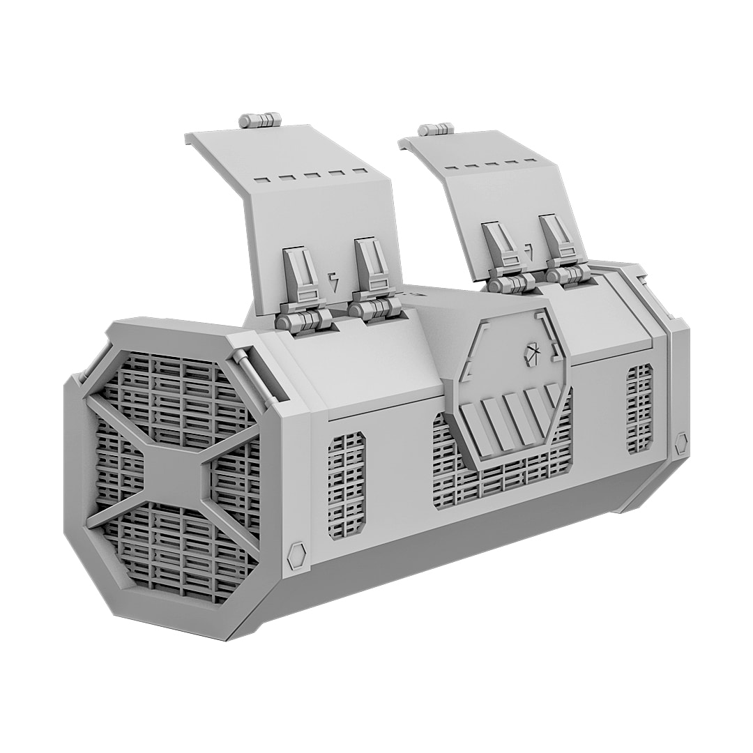 Kyber Crystal Container Galaxy Diorama