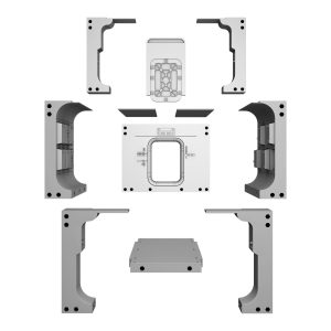 3D STL model of a Star Wars-inspired diorama, featuring detailed scenery and iconic characters, designed for 3D printing.