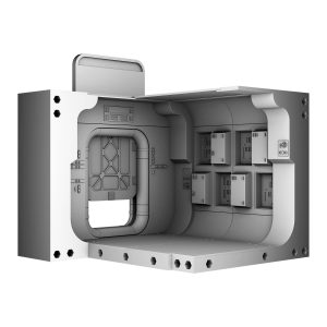 3D STL model of a Star Wars-inspired diorama, featuring detailed scenery and iconic characters, designed for 3D printing.