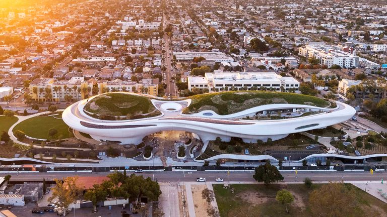 lucas museum of narrative art by mad architects to open in los angeles in september 2026