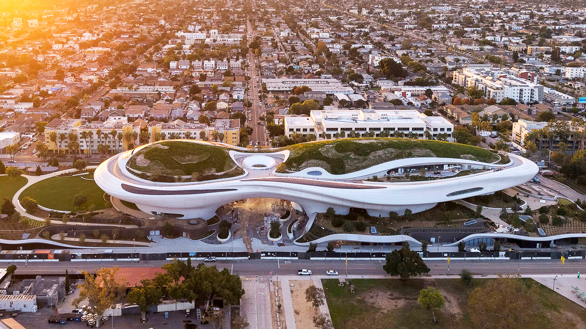 lucas museum of narrative art by mad architects to open in los angeles in september 2026