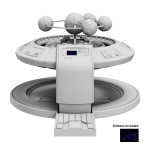 3D STL model of a Star Wars-inspired diorama, featuring detailed scenery and iconic characters, designed for 3D printing.