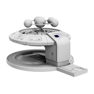 3D STL model of a Star Wars-inspired diorama, featuring detailed scenery and iconic characters, designed for 3D printing.