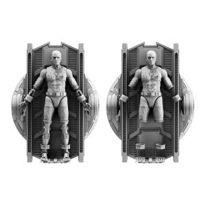 Darth Vader 1:12 STL project featuring a Bacta Tank diorama and operating table